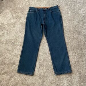 Duluth Trading Company Ballroom Relaxed Fit Jeans Size 40x32 Blue Style 86069